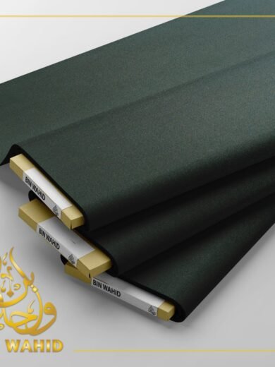 Luxurious Forest Green Fabric by BinWahid – Timeless Elegance & Premium Quality