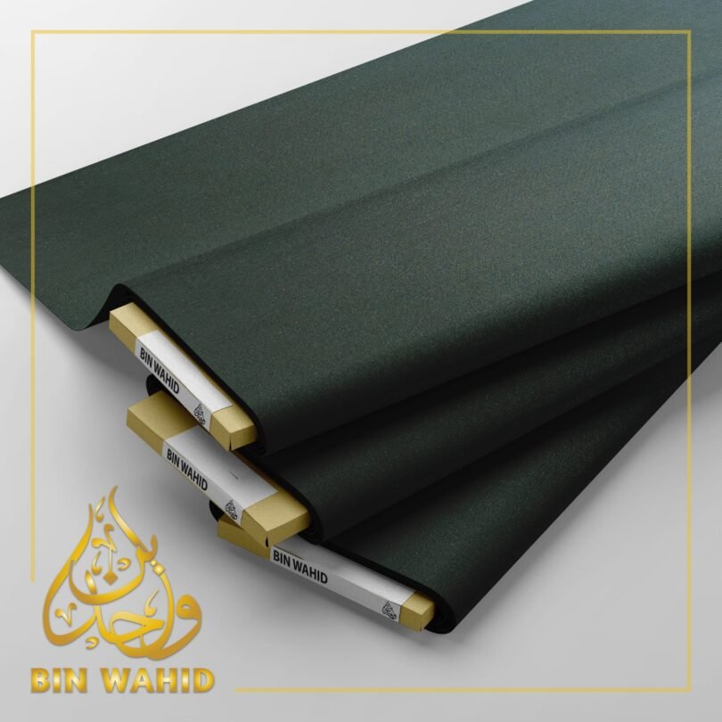 Luxurious Forest Green Fabric by BinWahid – Timeless Elegance & Premium Quality