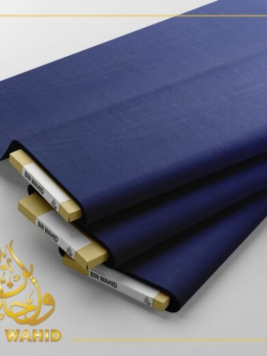 Premium Navy Blue Fabric by BinWahid – Timeless Elegance & Superior Quality