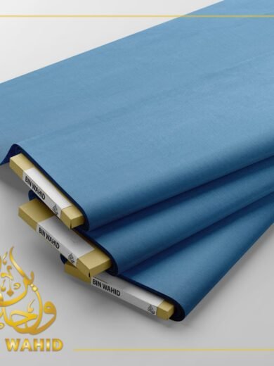 Premium Sky Blue Fabric by BinWahid – Light, Elegant & Timeless