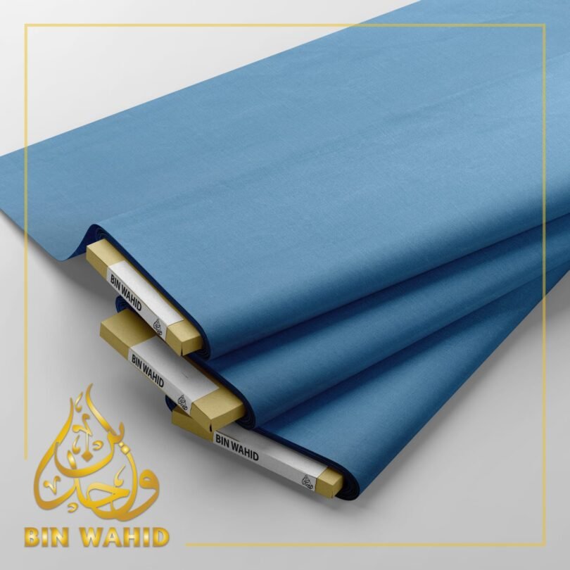 Premium Sky Blue Fabric by BinWahid – Light, Elegant & Timeless