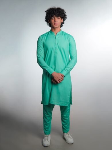 Elegant Sea Green Shalwaar Kameez