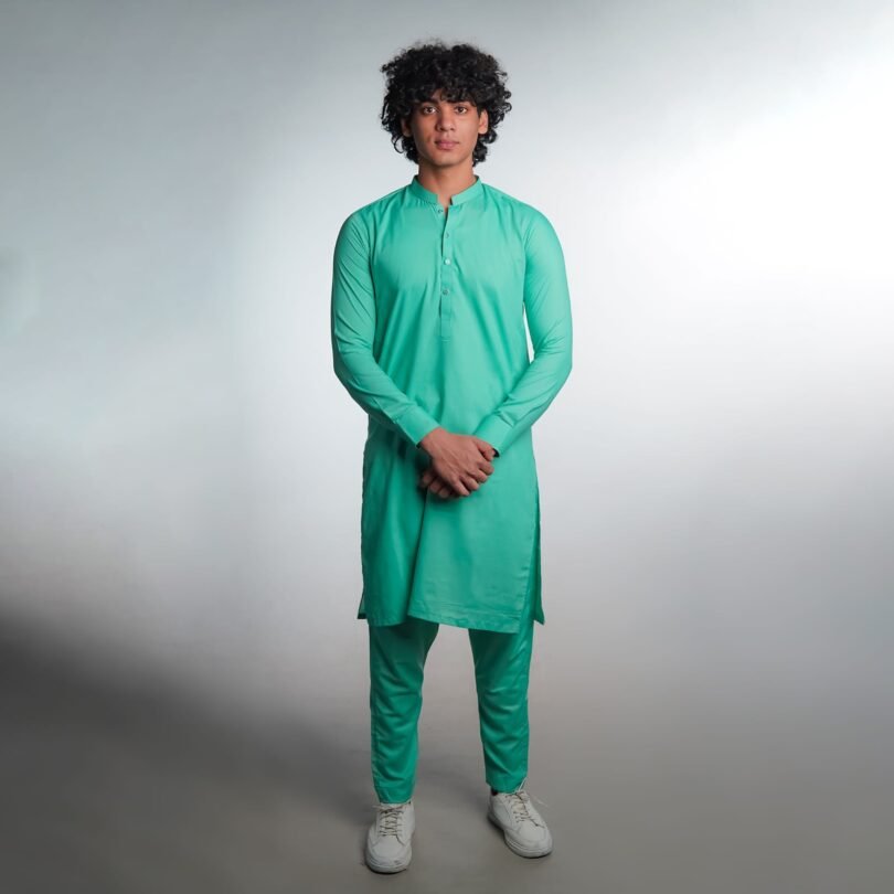 Elegant Sea Green Shalwaar Kameez